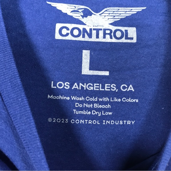 Control industry Cypress hill "LA Blue" SS Tee, Unisex Adult's Size L - Blue - Picture 4 of 10